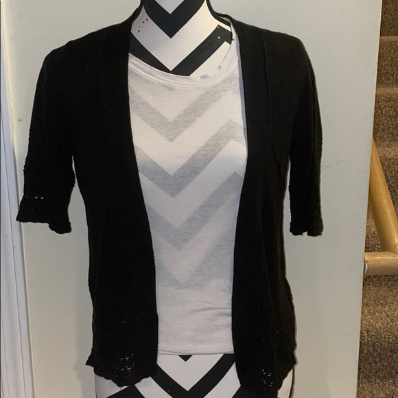 Women’s Liz Claiborne Black Cardigan - Picture 1 of 5